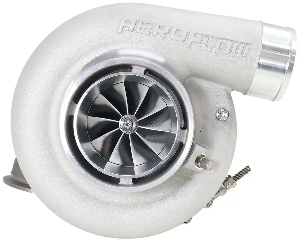 Original Aeroflow BOOSTED 7170 V-Band 0.85 Turbocharger 1150HP - Natural Cast Finish