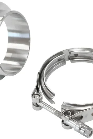 Reduced Price Aeroflow Boosted Turbine Outlet 3.54" O.D Stainless Steel V-Band Kit