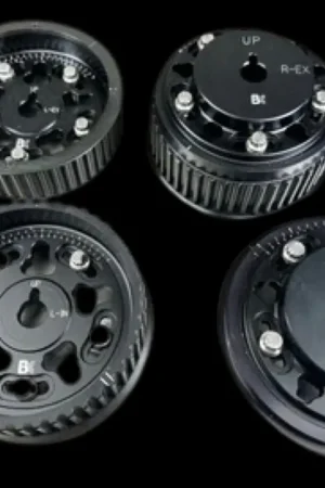 Luxury Brian Crower Brian Crower Adjustable Cam Gears Black for Subaru EJ205/EJ257 (Set of 4)