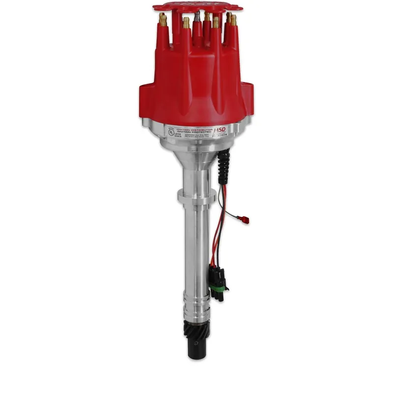 Best Seller MSD Chevy V8 Marine Ready-to-Run Distributor Ready-to-run distributors include a built-in ignition module. No Ignition control required