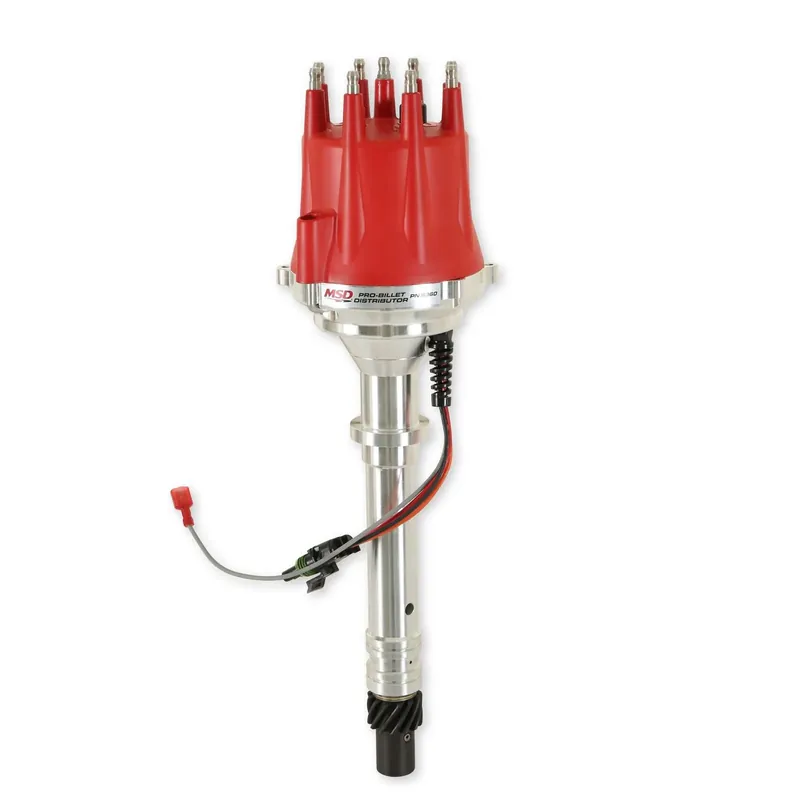 Seasonal Sale MSD Chevy V8 w/Internal Module Distributor Ready-to-run distributors include a built-in ignition module so no Ignition control required.