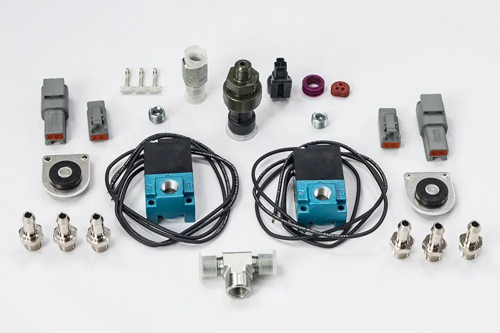 Free Delivery Haltech CO2 Boost Control Dual Solenoid + Pressure Sensor Kit