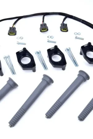 Free Shipping Platinum Racing Products Cosworth YB 2-Litre Coil Kit Full coil Kit - Coils, Bracket, Stalks and loom / Black