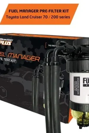 Deal Direction Plus Direction Plus Water Seperator Diesel Pre-Filter Kit (Landcruiser 70 Series 07-13)
