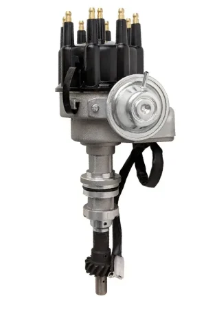 Professional Grade Proflow Distributor HEI Street Series Vacuum Advance Bosch Style Black Cap SB For Ford 302 351 Cleveland