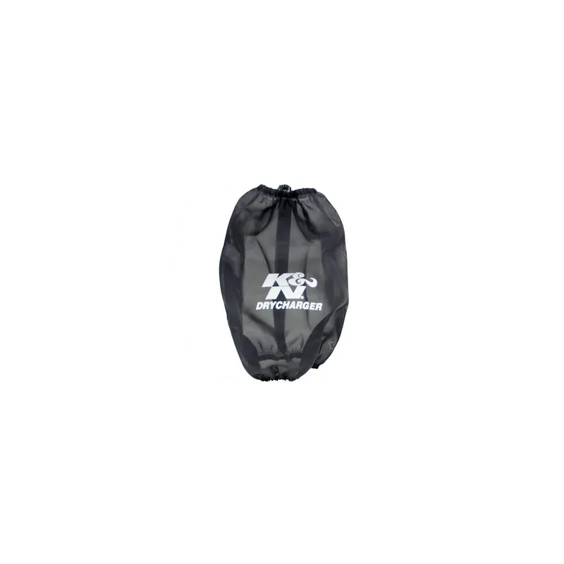 Time-Limited K&N Filters Dry Charger Air Filter Wrap - 5.5" ID x 4" Top ID x 8" H - Black