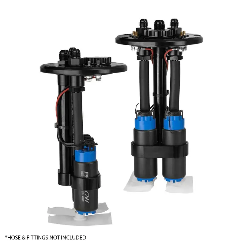 Instant Buy Proflow Dual Fuel Pump CarrierIn-Tank With 2x 340LPH Pumps Billet Aluminium Black