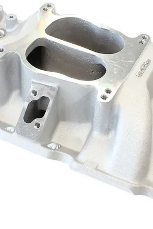 Budget Aeroflow Dual Plane Intake Manifold - Natural Cast Finish (SB Chev Classic)