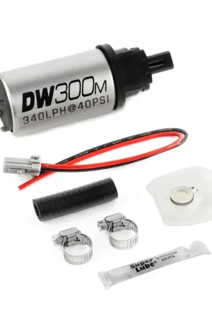 Deatschwerks DW300M 340lph In-Tank Fuel Pump w/Install Kit (Mustang V6/V8 05-10) New Release
