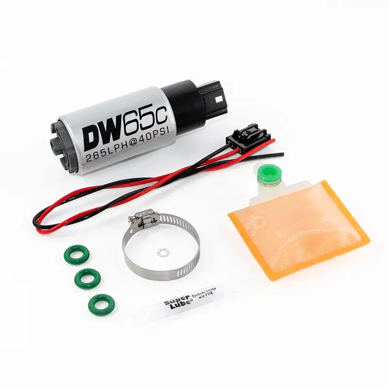 Best Seller Deatschwerks DW65C 265lph Compact Fuel Pump w/Install Kit (Focus RS 05-10)