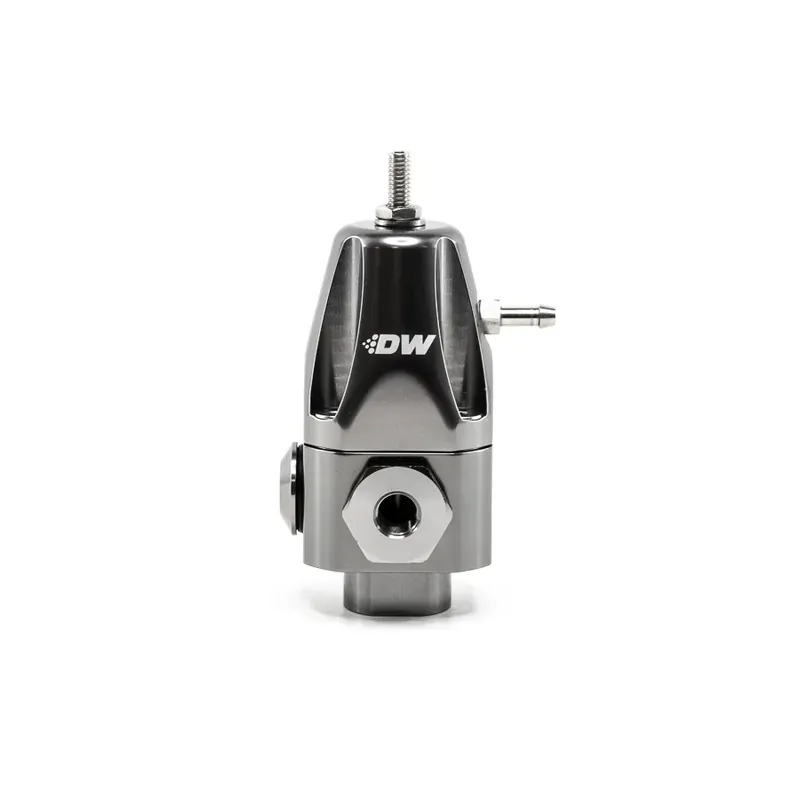 Deatschwerks DWR1000 Adjustable Fuel Pressure Regulator -8AN Inlet/-6AN Outlet - Titanium Free Returns