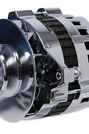 Direct From Factory MSD DynaForce Alternator - 160 AMP - Chrome This Alternator features 160 AMPS and a show quality chrome finish!