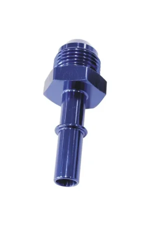 Aeroflow EFI Fuel Fitting -8 Push In to 9.5mm Male Hard Tube - Black Bulk Order