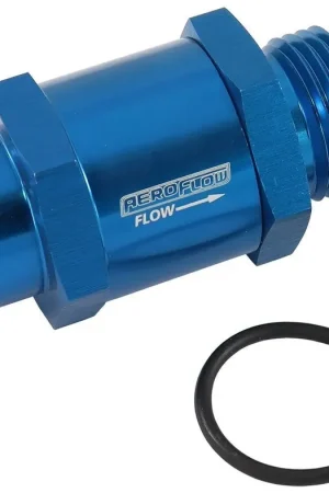 Aeroflow EFI Fuel Pump Check Valve -8AN M10 x 1.00mm - Black Wholesale
