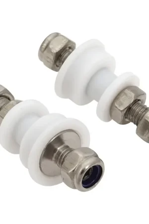 Proflow Electrical Bulkhead Connectors Stainless Steel PTFE 25A Max Pair New Release