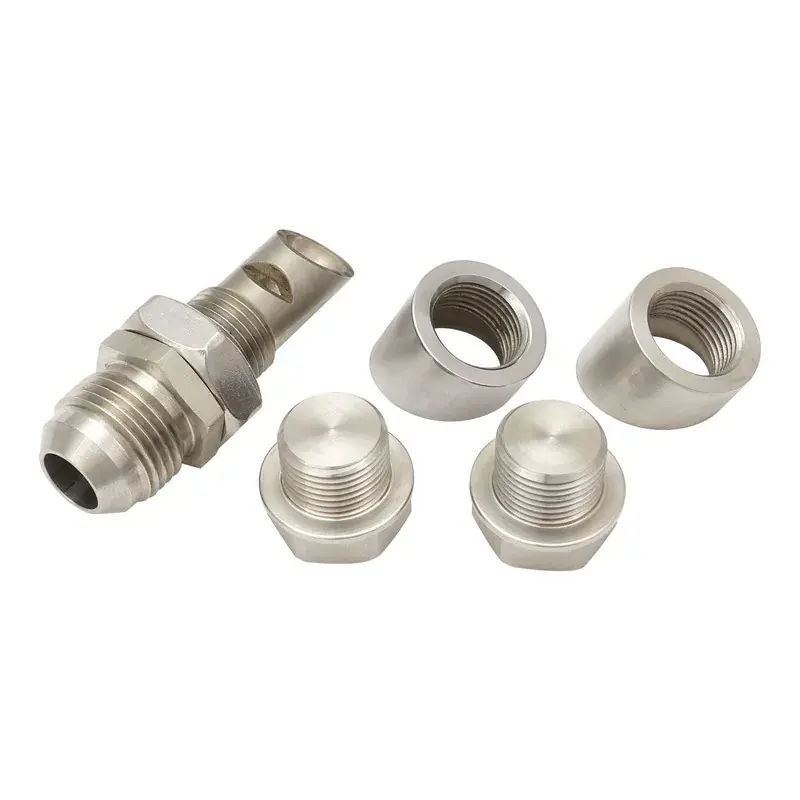 Proflow Exhaust Vac Scavenger Kit Vac-U-Pan Stainless Steel Weld In Fitting AN10 with Bung Universal Kit Modern