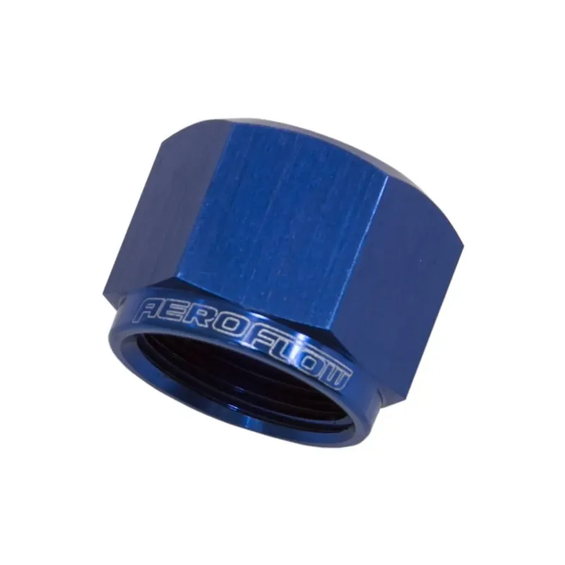 Holiday Sale Aeroflow Female Flare Cap -16AN - Black