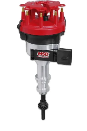 Place Order MSD Ford TFI EFI 351W w/Module Pro-Billet Distributor Steel gear for factory roller cam, includes module