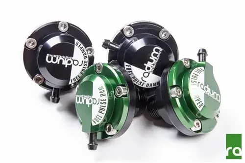 Radium Engineering FPD-XR Direct Mount 3/8 NPT Fuel Pulse Damper Kit Crafted