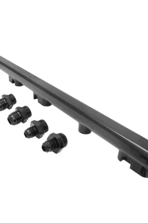 Proflow Fuel Rail Kit For Nissan & Holden RB30 -08AN ORB Ports Billet Aluminium Black Anodised Cheap