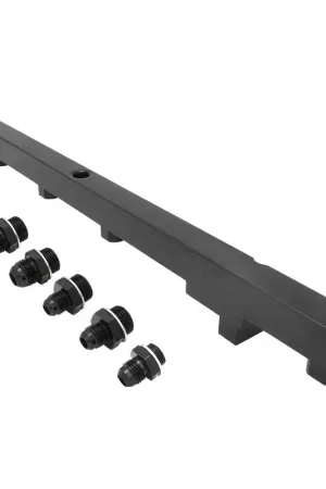 Weekend Sale Proflow Fuel Rails Kit Billet Aluminium Black Anodised For Nissan RB26