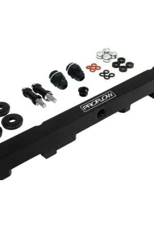 Popular Proflow Fuel Rails Kit Billet Aluminium Anodised Black For Nissan SR20