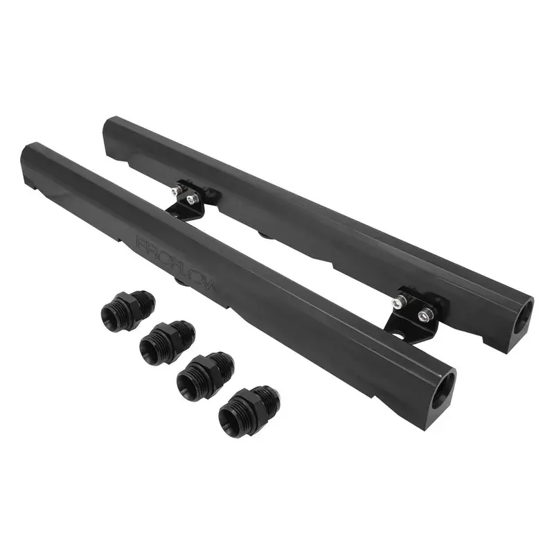 Proflow Fuel Rails Kit For Holden Commodore VT-VZ LS1 -08AN ORB Billet Aluminium Black Anodised Place Order