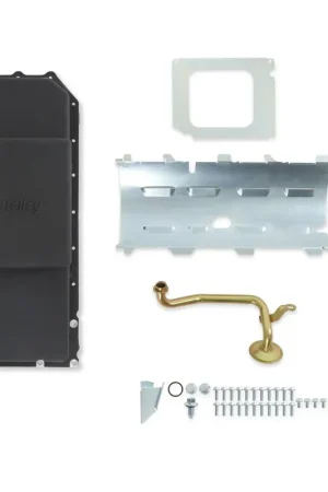 Get Yours Holley Gen III Hemi Swap Oil Pan - Mid-Sump VVT - Black Fits VVT Gen III Hemi Engines