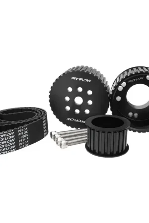 Proflow Gilmer Belt Drive Kit For SB Ford 289/302/351 Windsor Billet Aluminium Black Anodised Last Chance