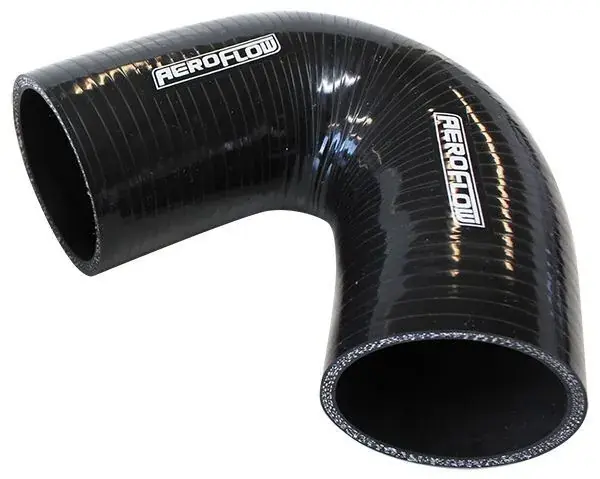 Order Now Aeroflow Gloss Black 135° Silicone Elbow Hose 2-1/4" 57mm I.D
