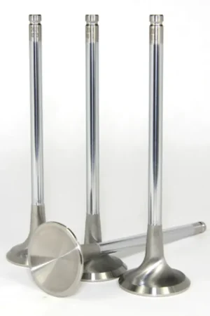 GSC Power Division GSC P-D 4B11T Chrome Polished Super Alloy Exhaust Valve - 30mm Head (+1mm) - SET 8 Fan Favorite