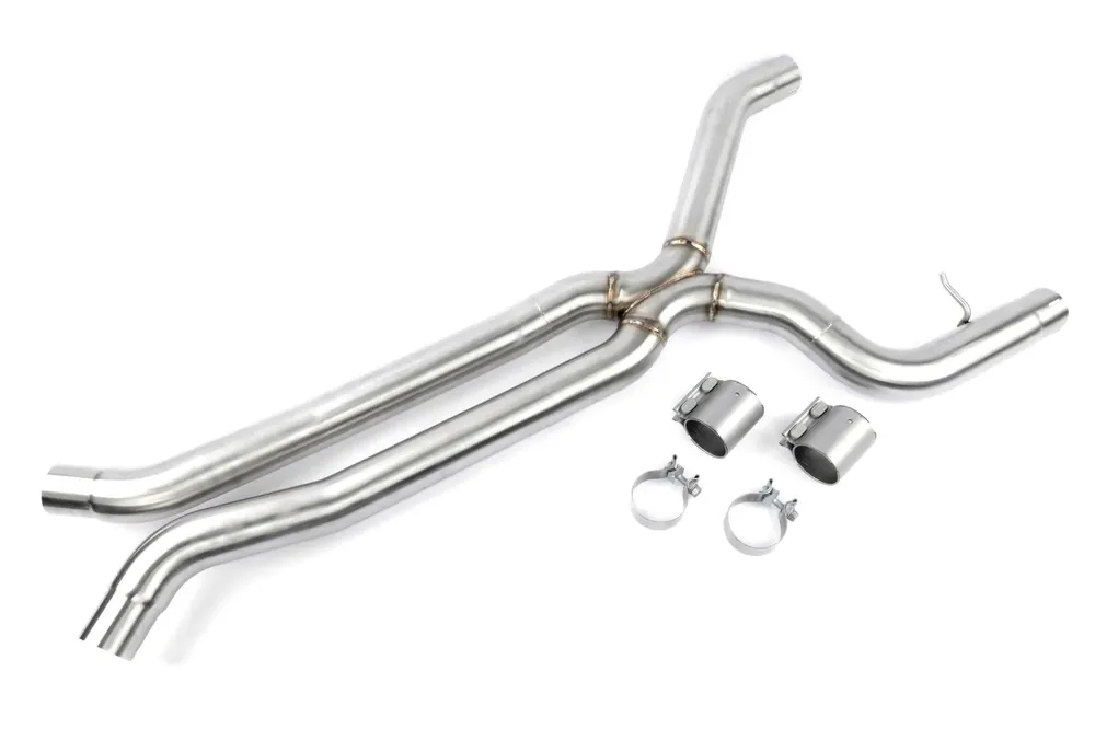 In Demand Dinan High Flow Middle Exhaust - 2023-2025 BMW M2 Stainless Steel - 3" - G87