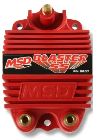 Trending MSD Ignition Coil - Blaster SS - Red Universal - Add To Any 6-Series Ignition