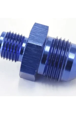 Trusted Brand Aeroflow Inverted Seat Adapter 1/2 x 20 To -8AN - Black