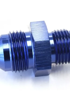 Aeroflow Inverted Seat Adapter 5/8" x 18 To -8AN - Black Seasonal Sale