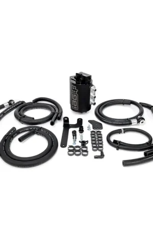 Hot Deal IAG Performance LHD Only! - V3 Street Series Air / Oil Separator - Black (WRX 15-21)