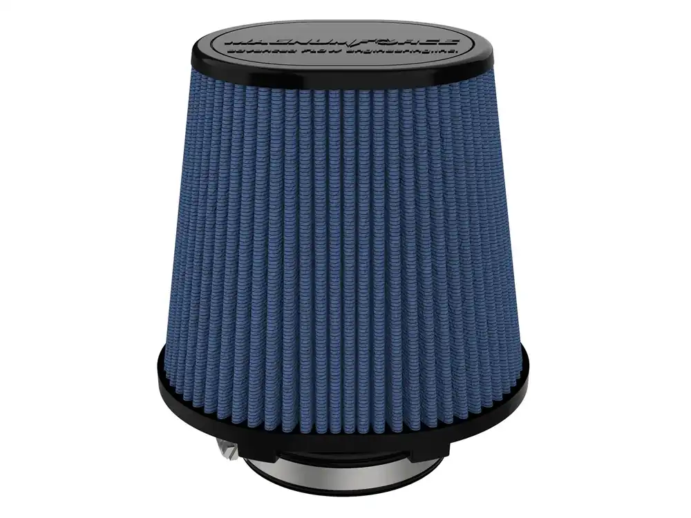 aFe Magnum FLOW Pro 5R Air Filter - 4" Flange, 7.75 x 6.5" Base, 5.75 x 4.75" Top, 7" Height Direct From Manufacturer