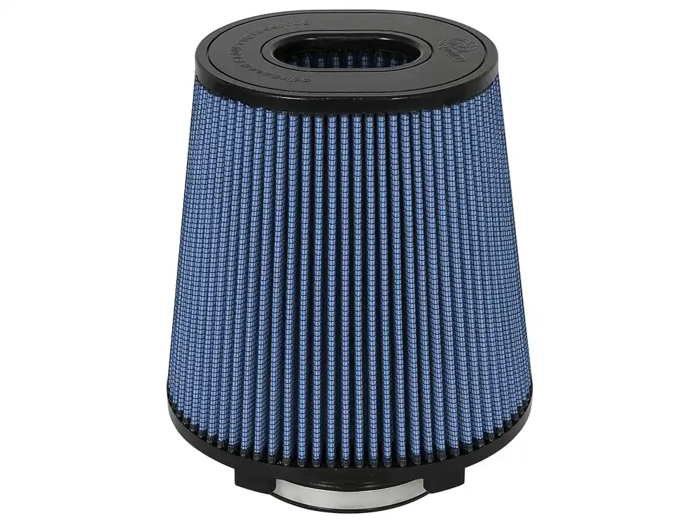 Viral aFe Magnum FLOW Pro 5R Air Filter - 5" Flange, 9 x 7.5" Base Stand Offs, 6.75 x 5.5" Inv Top, 9" Height