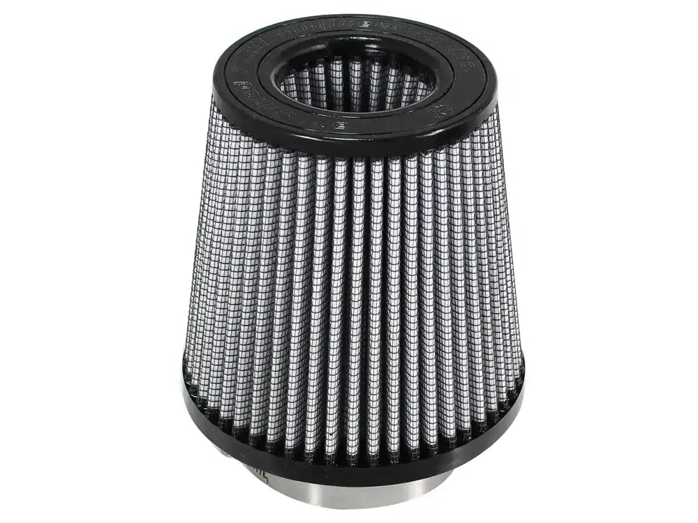 aFe Magnum FLOW Pro DRY S Air Filter - 3.5" Flange, 6" Base, 4.5" Inv Top, 6" Height Professional Grade