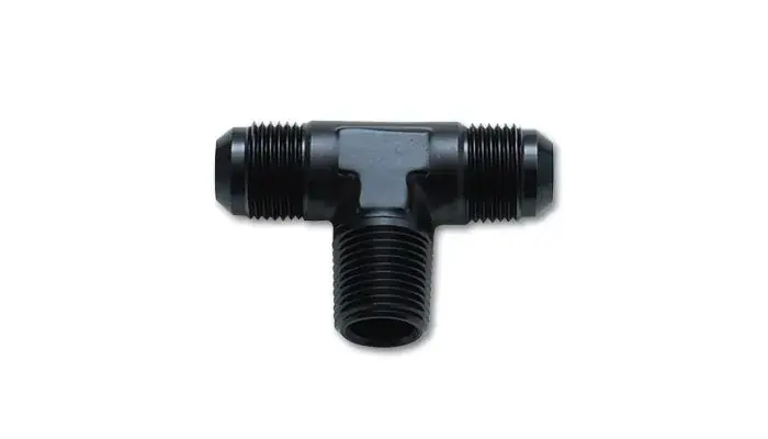 Holiday Sale Vibrant Performance Male AN Flare to Pipe Tee Adapter Fitting Size: -3AN x 1/8" NPT