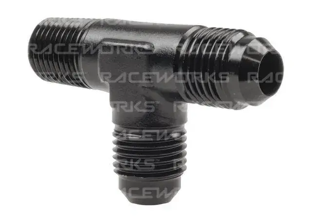 Secure Checkout Raceworks Tee AN-16 - 1" NPT On Run