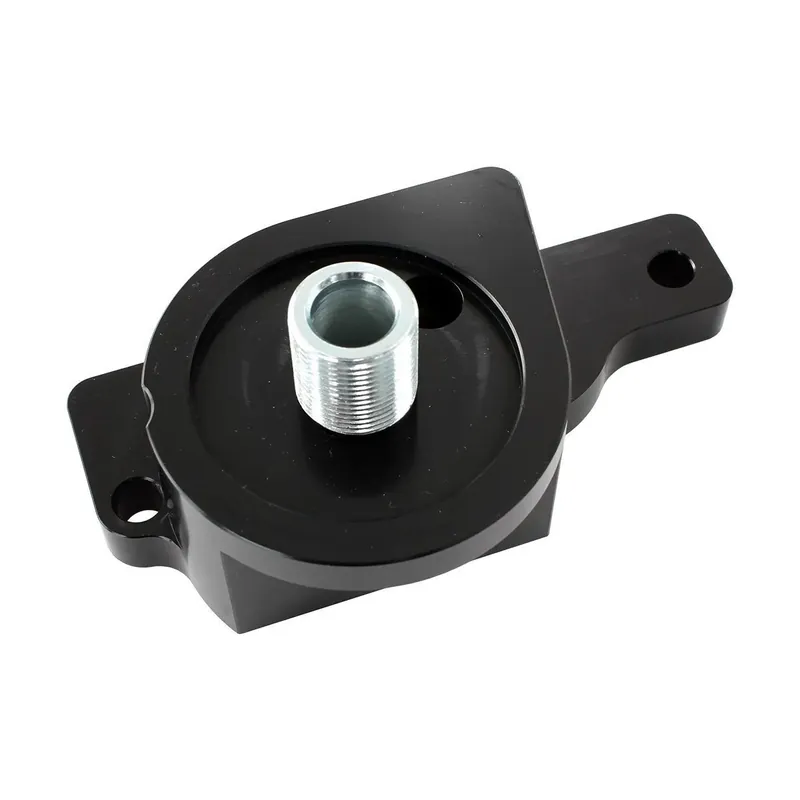 Aeroflow Oil Block Adapter with Spin-On OE Oil Filter Base (GM LS) Place Order