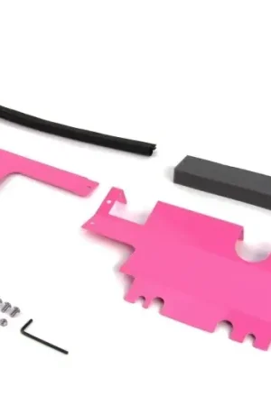 Top Pick Perrin Perrin 15-21 WRX/STI Radiator Shroud (With OEM Intake Scoop) - Hyper Pink