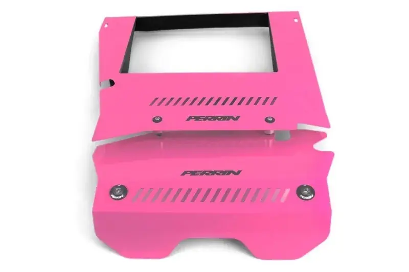 Perrin Perrin 2015+ Subaru WRX Engine Cover Kit (Intercooler Shroud + Pulley Cover) - Hyper Pink Special Offer