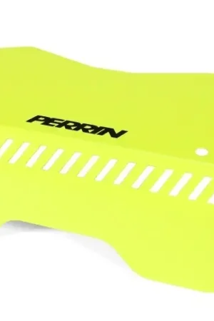 Perrin Perrin 2022+ Subaru WRX Pulley Cover - Neon Yellow Worldwide Shipping