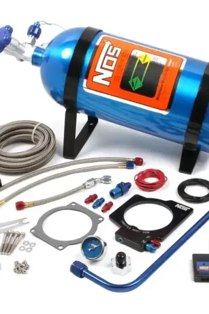 NOS Plate Wet Nitrous System - GM 2010-2015 Camaro LS3 with Electric Power Steering. Blue system includes 10lb bottle, plate, and all installation items Factory Price