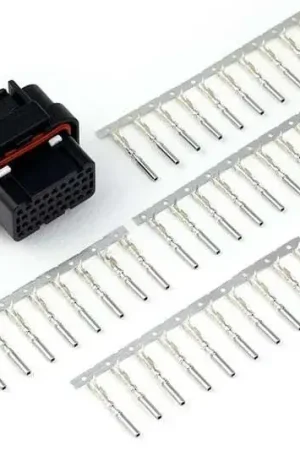 Latest Haltech Plug and Pins Only - AMP 34 Pin 4 Row - Key 2 4 Keyway Superseal Connector