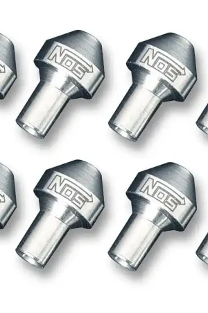 Popular NOS Precision SS Stainless Steel Nitrous Flare Jet .020 8 pack Precision SS Stainless Steel Nitrous Flare Jets available in sizes .014-.125