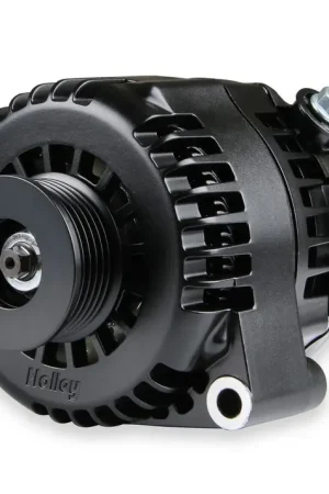 Place Order Holley Premium Alternator Alternator, PREMIUM, 150A-Black