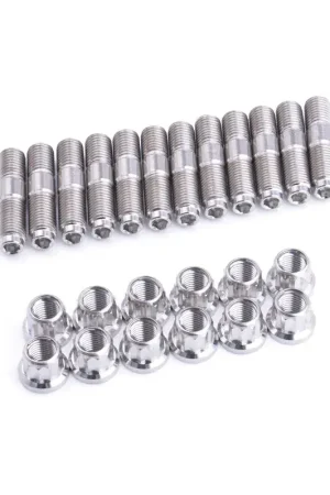 Platinum Racing Products Pro Series Titanium Exhaust Manifold Stud Kit (Evo X/Ralliart 4B11) Place Order
